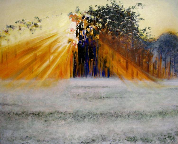 Sunrise; dreams of the Hunter Valley from England by Martin Davis