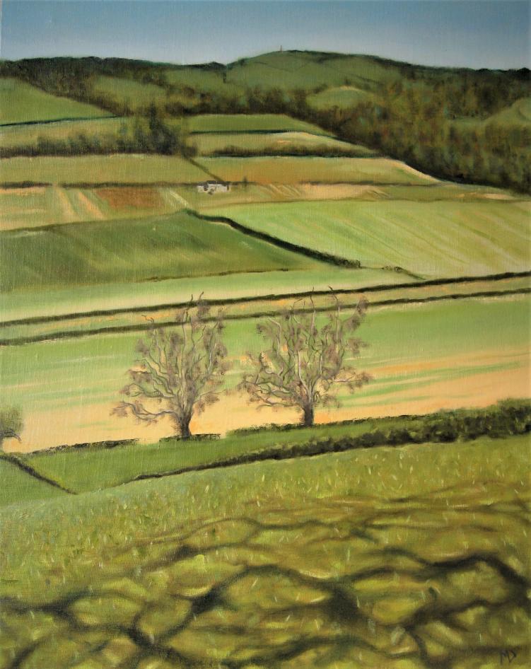 Towards Crich Stand by Martin Davis