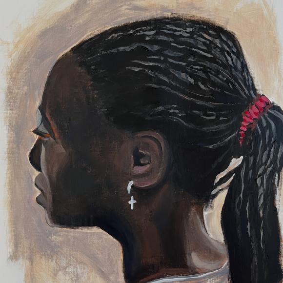 Stranger on a bus by Martin Davis