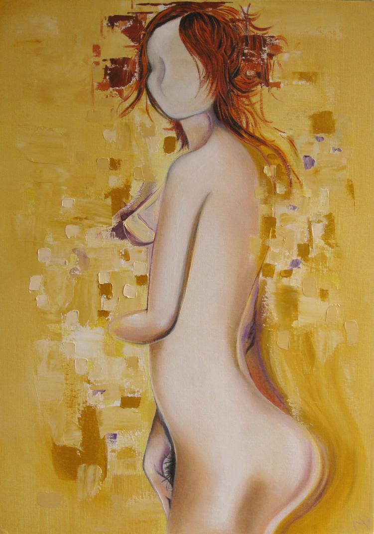 Red on yellow by Martin Davis
