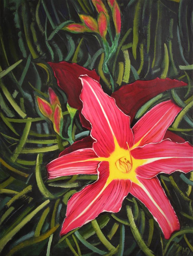 Lily, lily, bud by Martin Davis