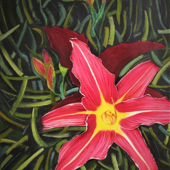 Lily, lily, bud by Martin Davis