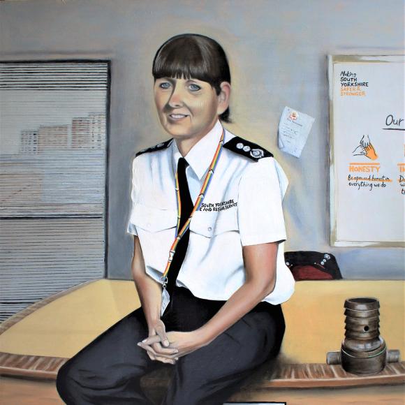 Alex Johnson, Chief Fire Officer, SYFRS by Martin Davis