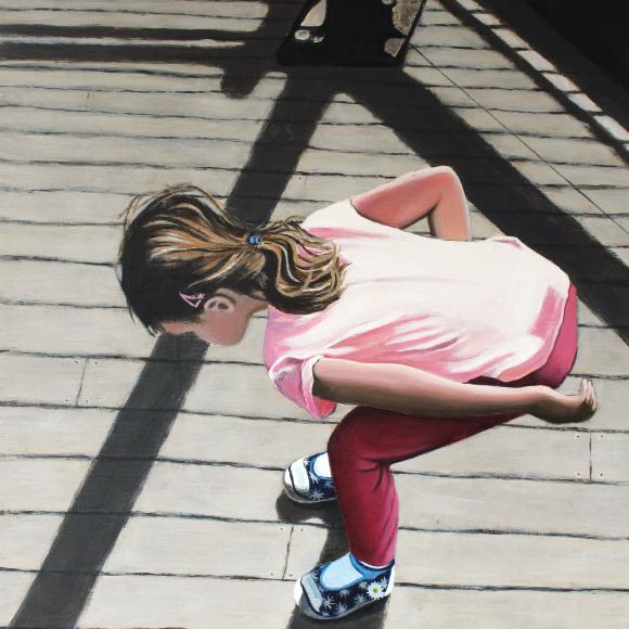 Peering through the cracks by Martin Davis