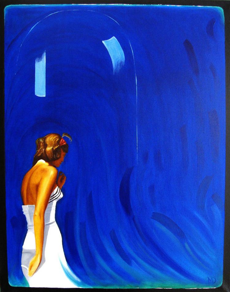The substanceless blue by Martin Davis