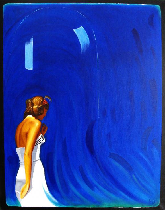 The substanceless blue by Martin Davis
