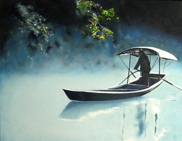 Morning on the Yangtse by Martin Davis