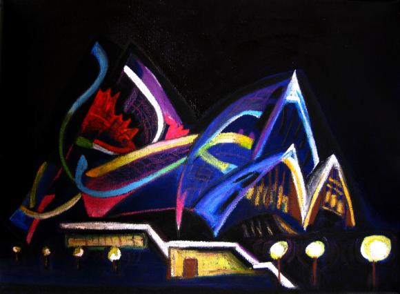 Lighting the Sails by Martin Davis